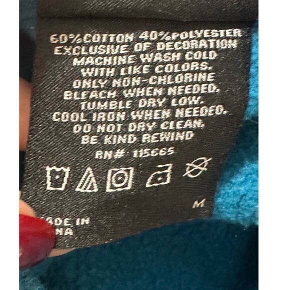 Dumbgood Space Jam Exclusive BLUE Crew Neck Sweatshirt size medium - Picture 4 of 8